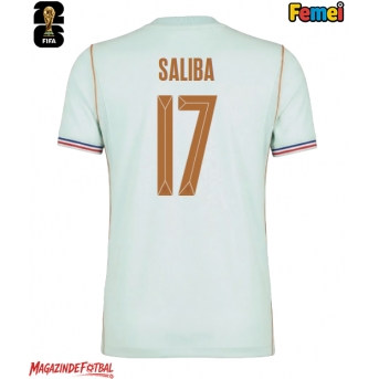 Franța William Saliba #17 Echipament de Fotbal Replică Mondial 2026 Femei Deplasare